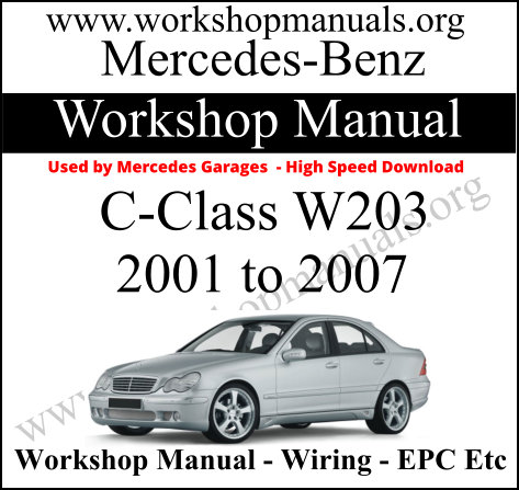 W203 service manual pdf