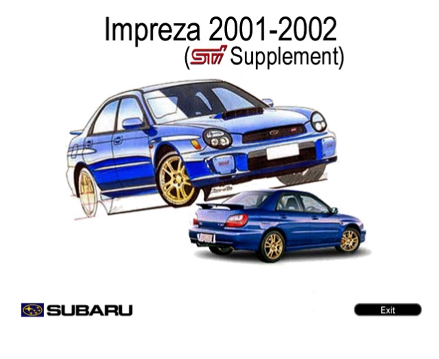download Subaru impreza WRX workshop manual