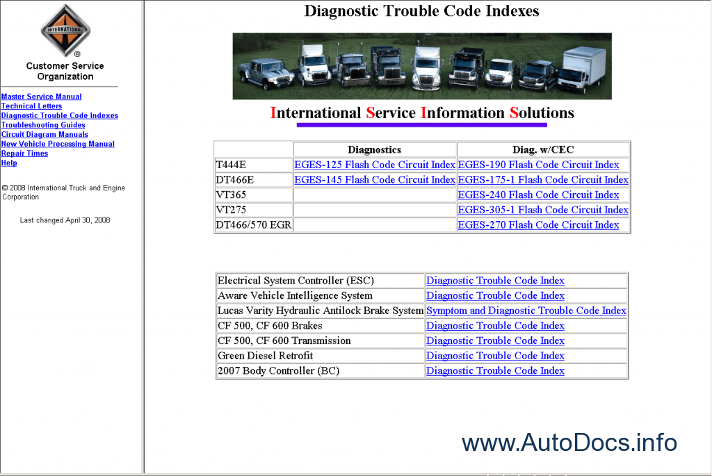 download 3700 International Truck workshop manual