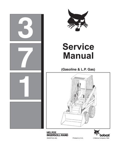 download 371 Skid Steer Loader able workshop manual