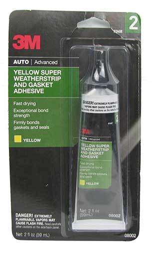 download 3M Weatherstrip Adhesive Yellow workshop manual