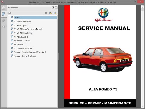 download ALFA ROMEO MAUAL workshop manual