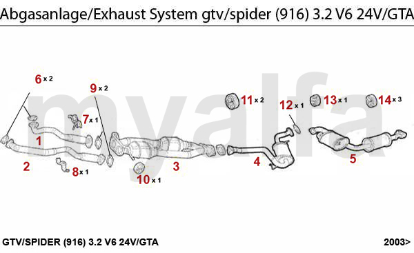 download ALFA ROMEO SPIDER 916 workshop manual