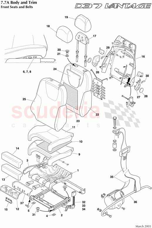 download ASTON MARTIN DB7 V12 VANTAGE workshop manual