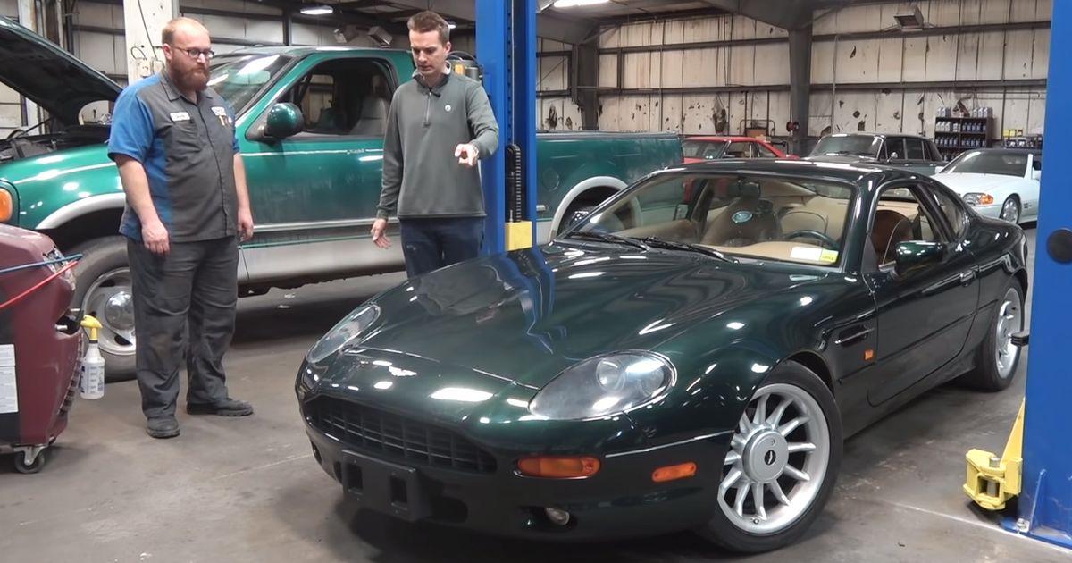 download ASTON MARTIN DB7 workshop manual