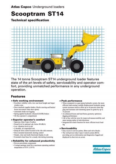 download ATLAS COPCO SCOOPTRAM ST14 able workshop manual