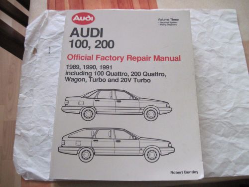 download AUDI 100 200 workshop manual