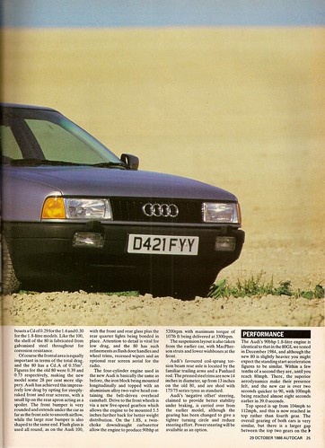 download AUDI 80 workshop manual