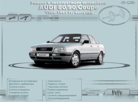 download AUDI 80 workshop manual