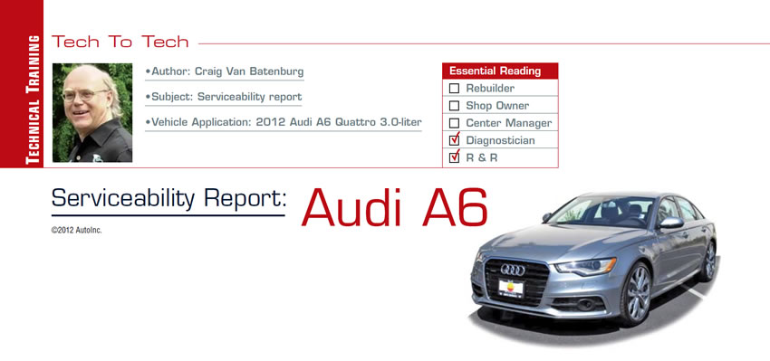 download AUDI A6 workshop manual