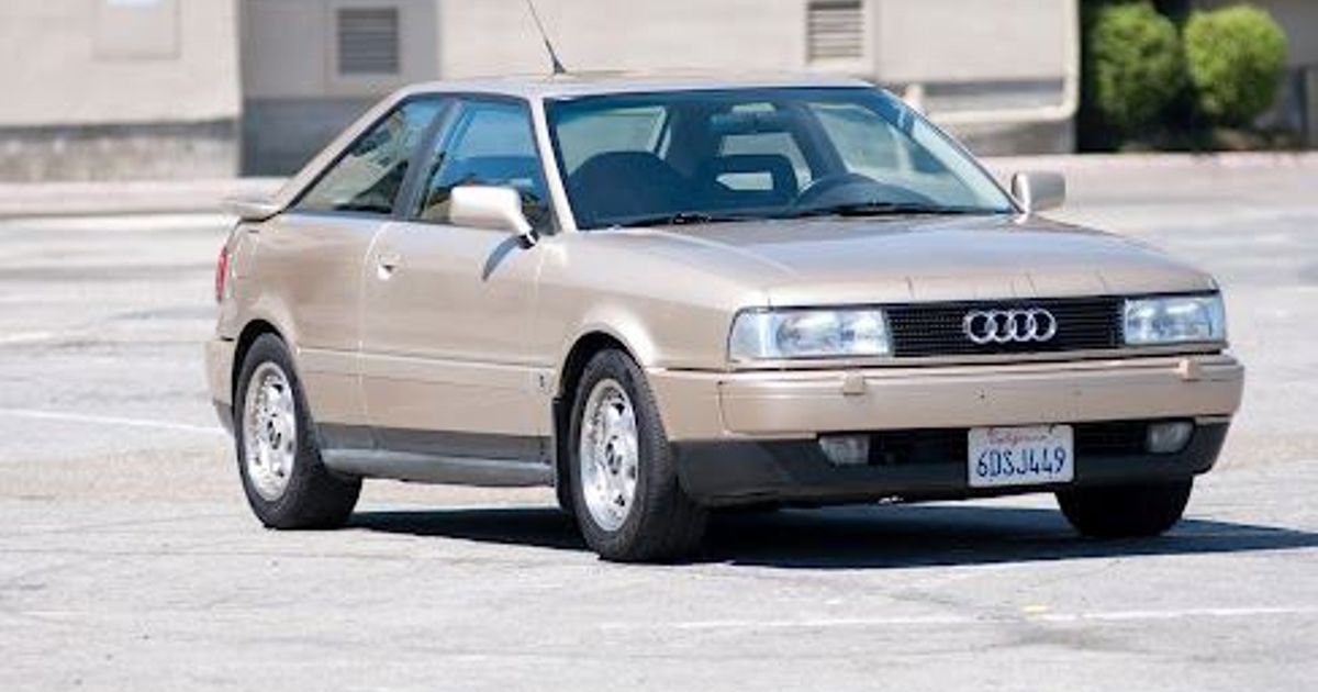 download AUDI COUPE QUATTRO workshop manual