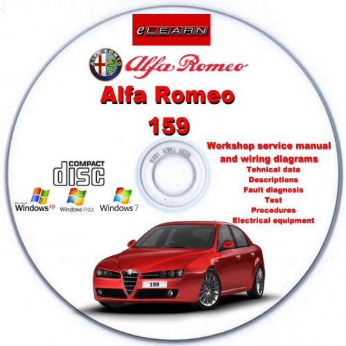 download Alfa Romeo 159 e Learn workshop manual