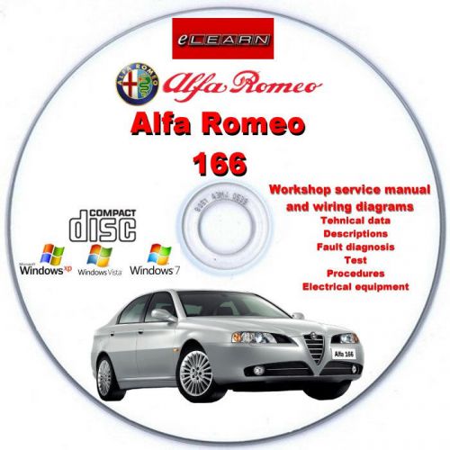 download Alfa Romeo 166 2.4 JTD 10V workshop manual