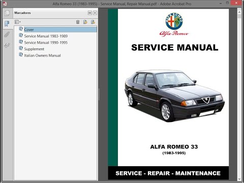 download Alfa Romeo 33 workshop manual