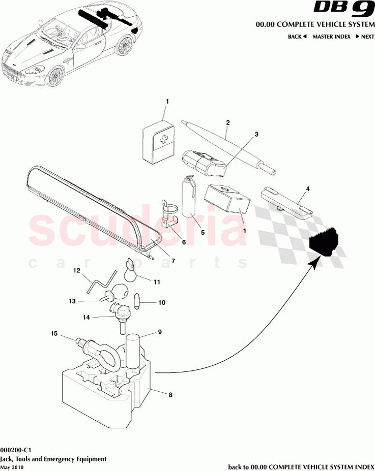 download Aston Martin DB9 workshop manual