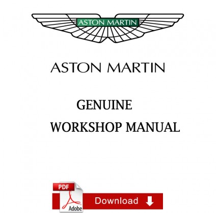 download Aston Martin V12 Vanquish workshop manual