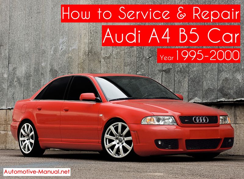 download Audi A4 B5 Avant workshop manual