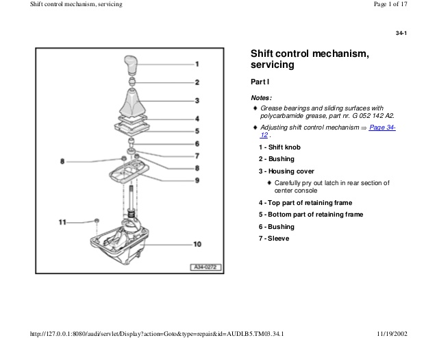 download Audi A4 B5 workshop manual