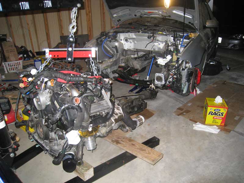 download Audi B5 S4 Engine Removal workshop manual