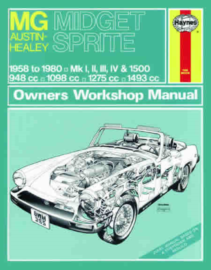 download Austin MG Sprite Midget workshop manual