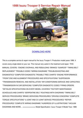 download BEDFORD SETA ISUZU WFR PRETOL workshop manual