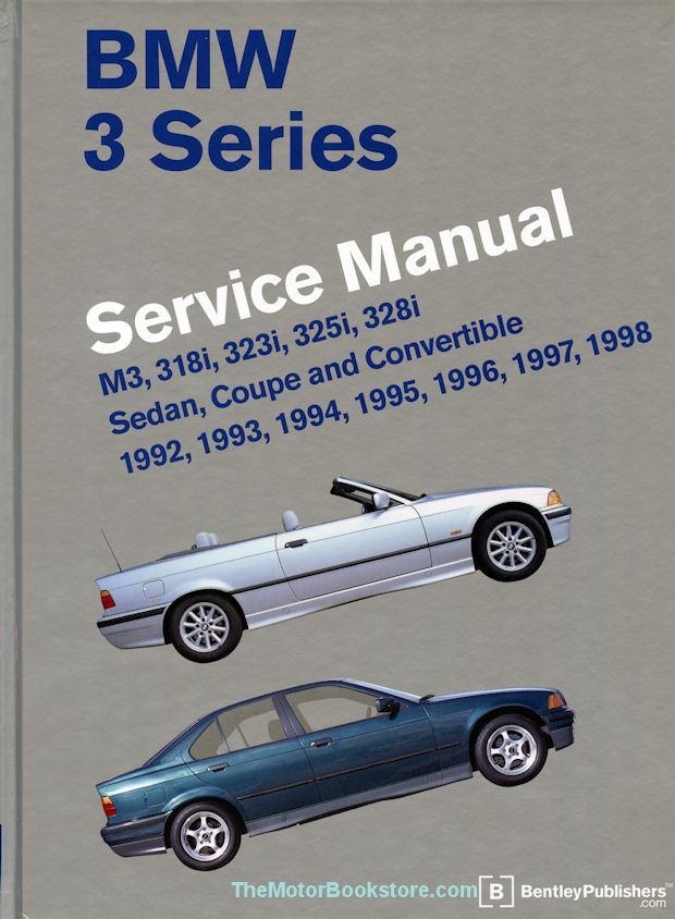 download BMW 3 E36 M3 318i 323i 325i 328i Sedan Coupe Convertible Car Serv workshop manual