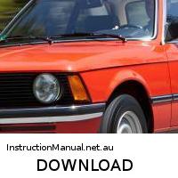 download BMW 315 316 E21 workshop manual