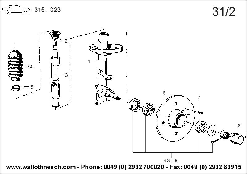 download BMW 315 323i E21 CAR workshop manual