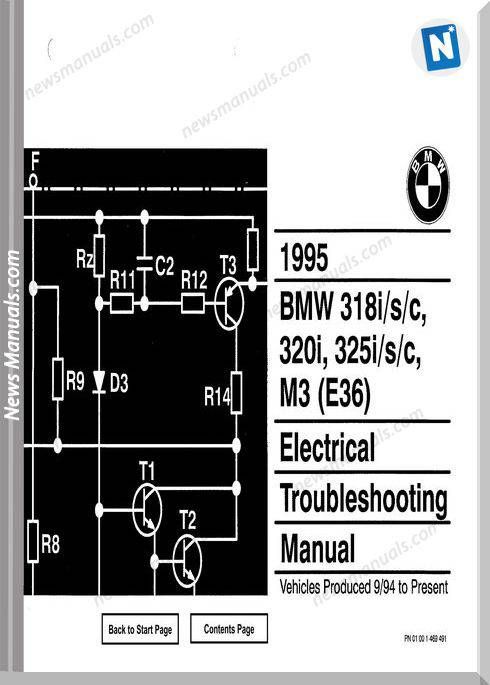 download BMW 318i s c 320i 325i s c M3 TROUBLESHOOT workshop manual