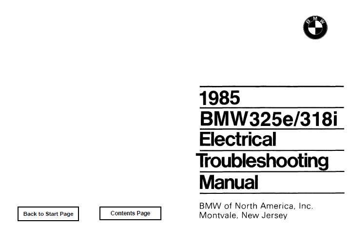 download BMW 325e 318i workshop manual