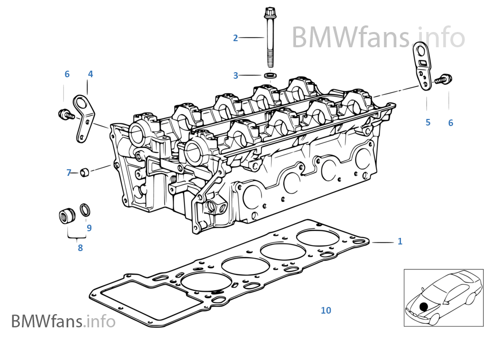 download BMW 5 E39 540i Sedan workshop manual