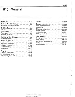 download BMW 5 Series E39 525i 528i 530i 540i Sedan Sport Wagon 1 000 Page workshop manual