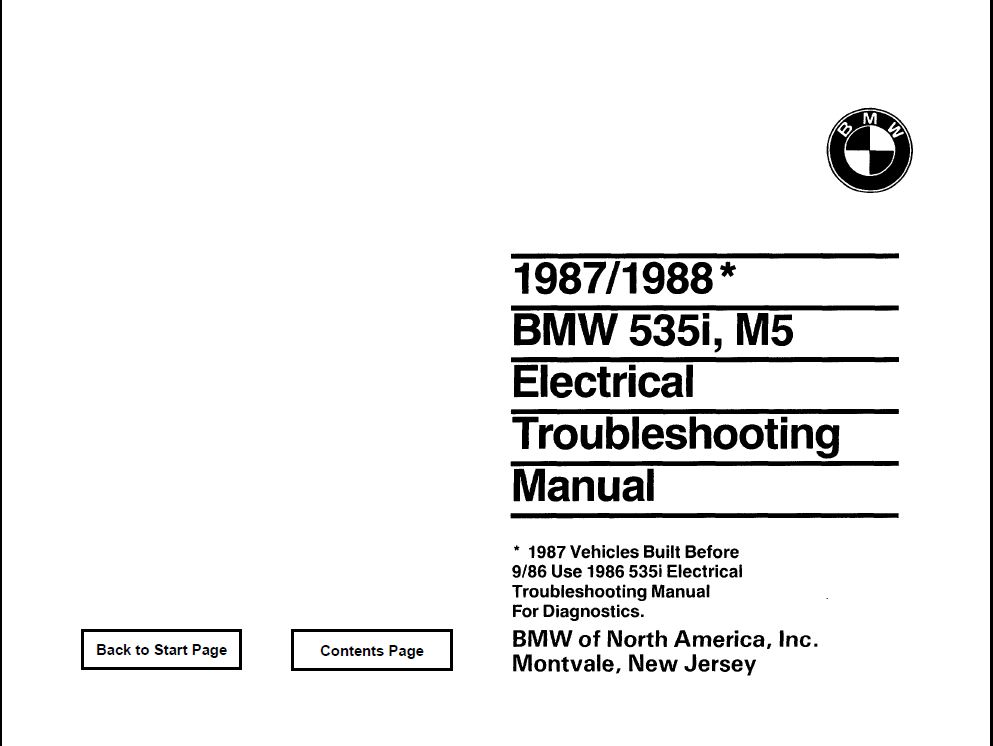 download BMW 535I E28 workshop manual