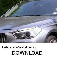 download BMW 550I GT Xdrive workshop manual
