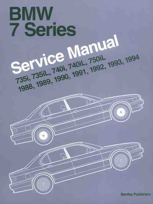 download BMW 7 E32 workshop manual