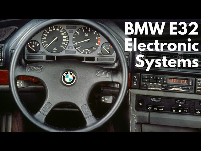 download BMW 7 E32 workshop manual