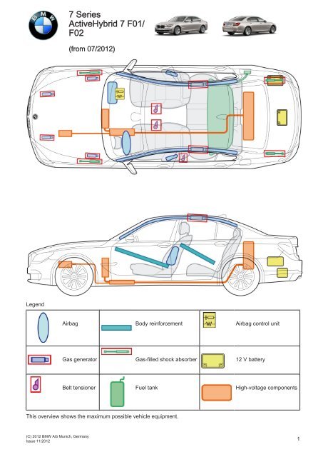 download BMW 7 Series ACTIVEHYBRID F04 workshop manual