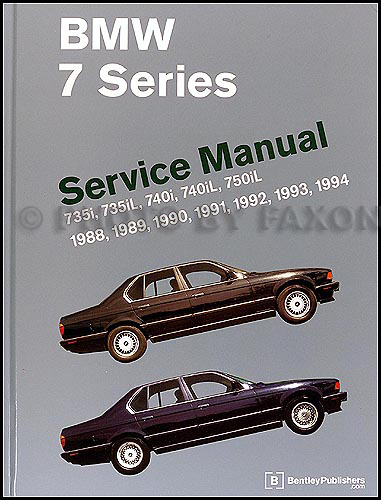 download BMW 735i 735iL workshop manual