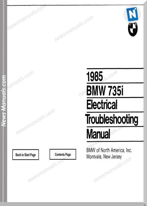 download BMW 735i workshop manual