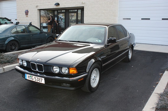 download BMW 735iL Work workshop manual