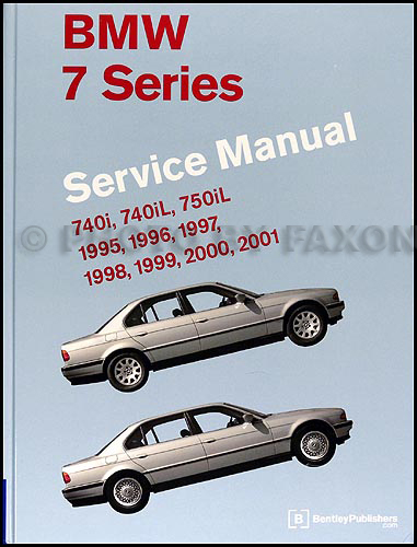 download BMW 740il E38 4.0L Schematics workshop manual
