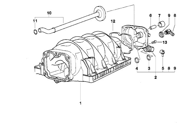 download BMW 740il E38 4.0L Schematics workshop manual