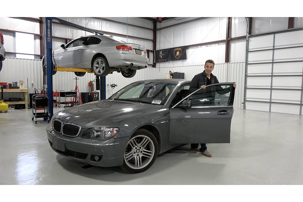 download BMW 760LI workshop manual