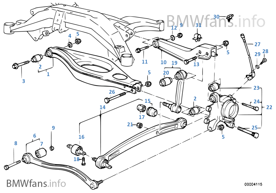 download BMW 8 E31 workshop manual