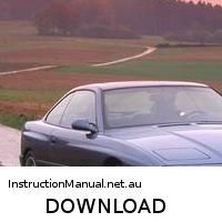 download BMW 850CSI workshop manual