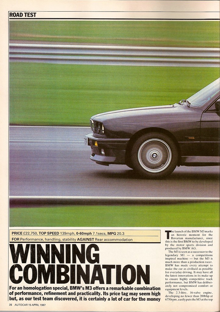 download BMW E30 M3 workshop manual