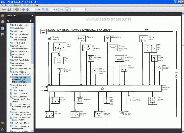 download BMW E34 workshop manual