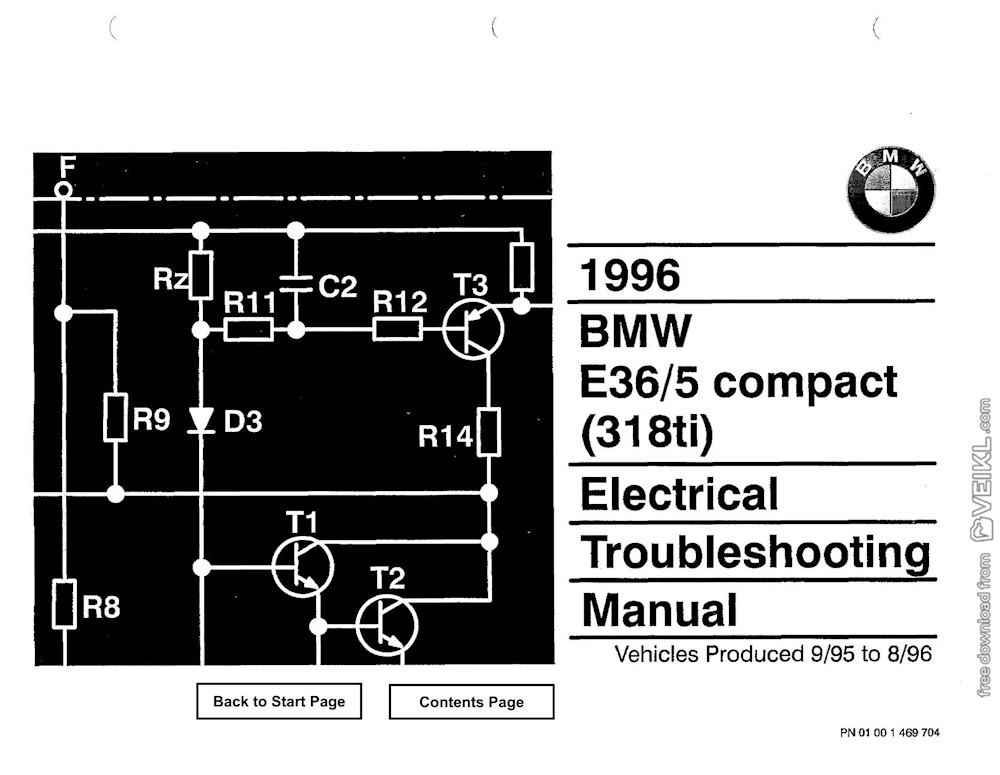 download BMW E36 5 COMPACT 318ti MANU workshop manual