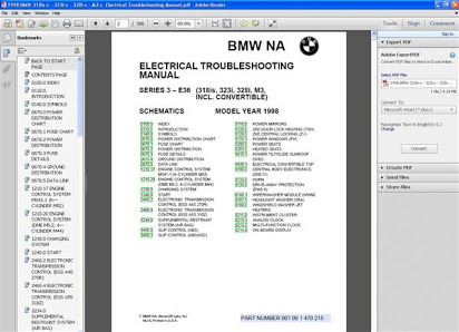 download BMW System  Printable workshop manual