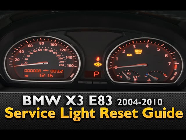 download BMW X3 Series E83 workshop manual